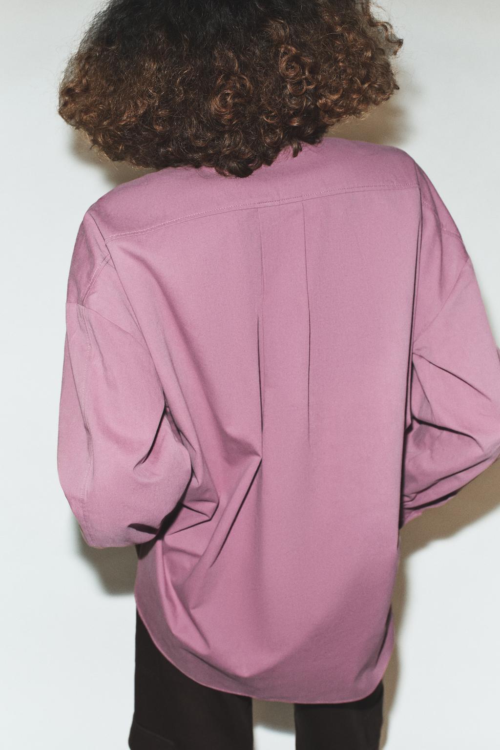 OVERSIZE HIGH-NECK SHIRT