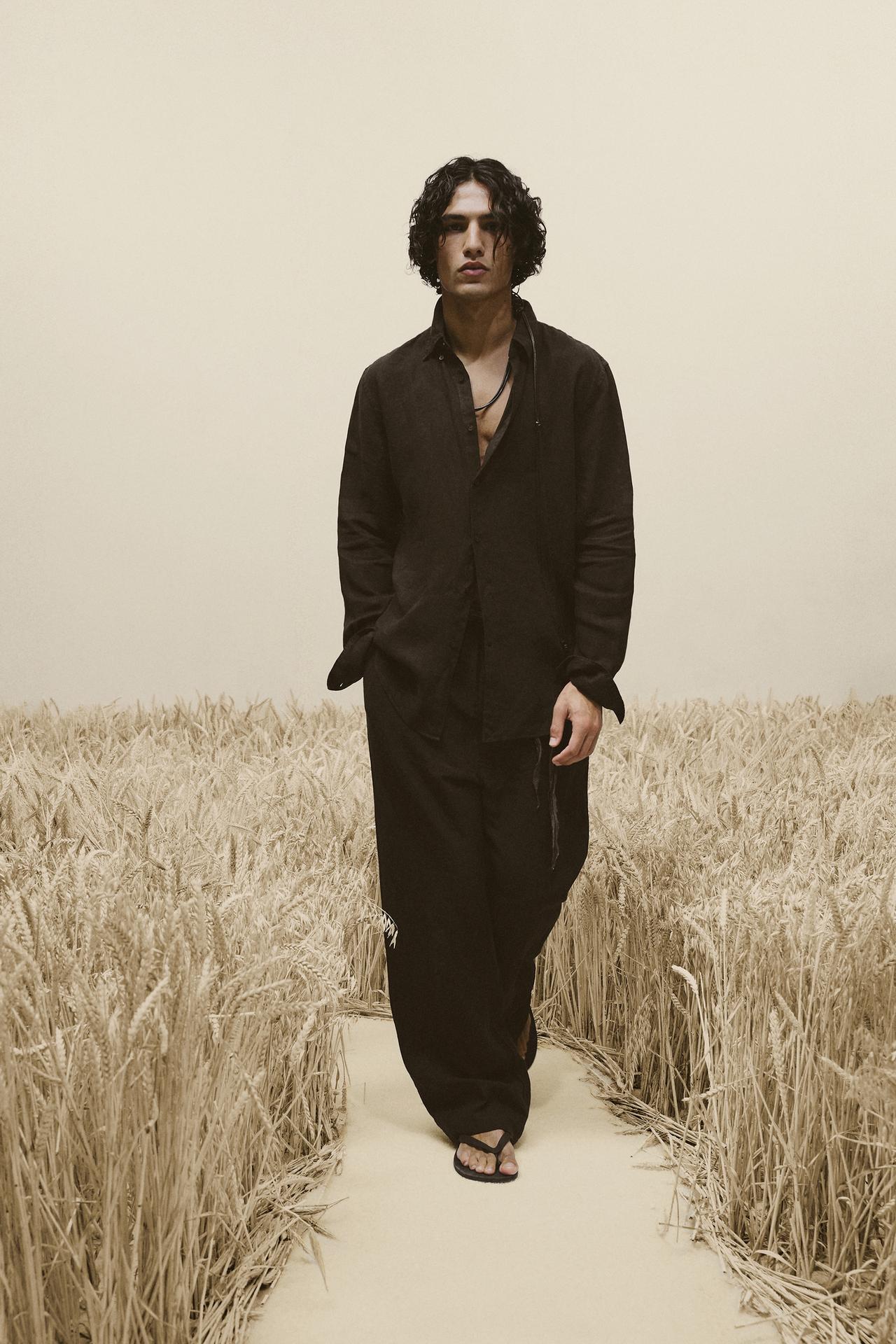 LINEN REGULAR FIT SHIRT