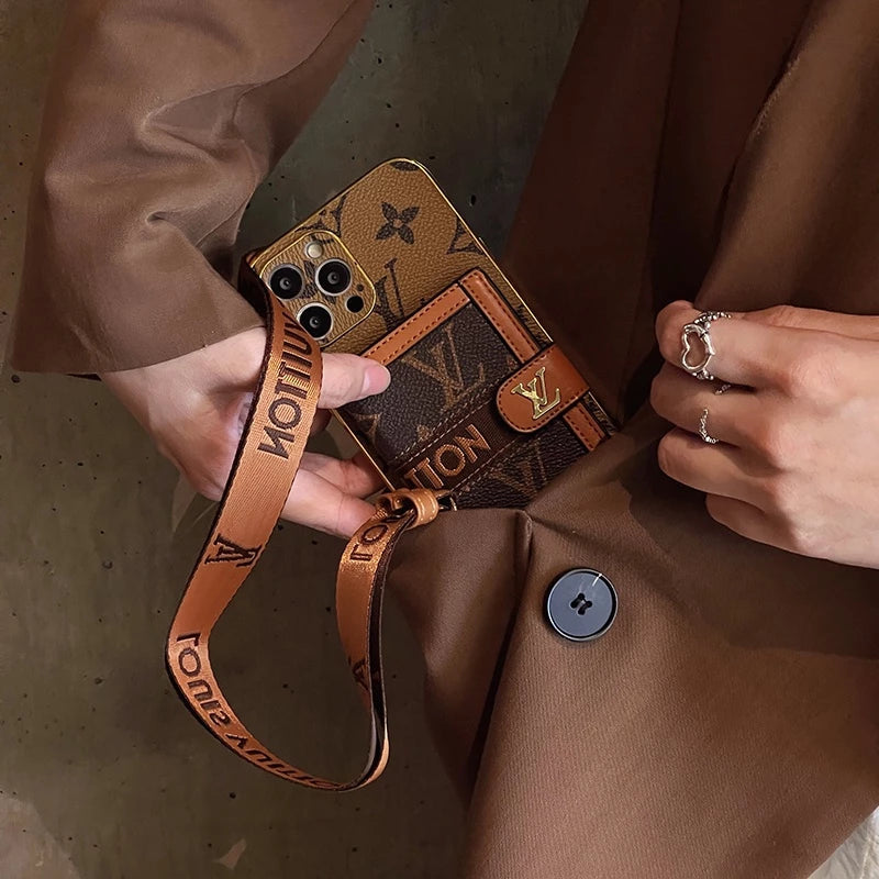 Stylish Phone Case with Shoulder Strap
