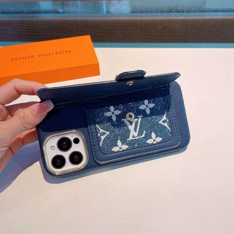 Wallet Phone Case with Chain Strap