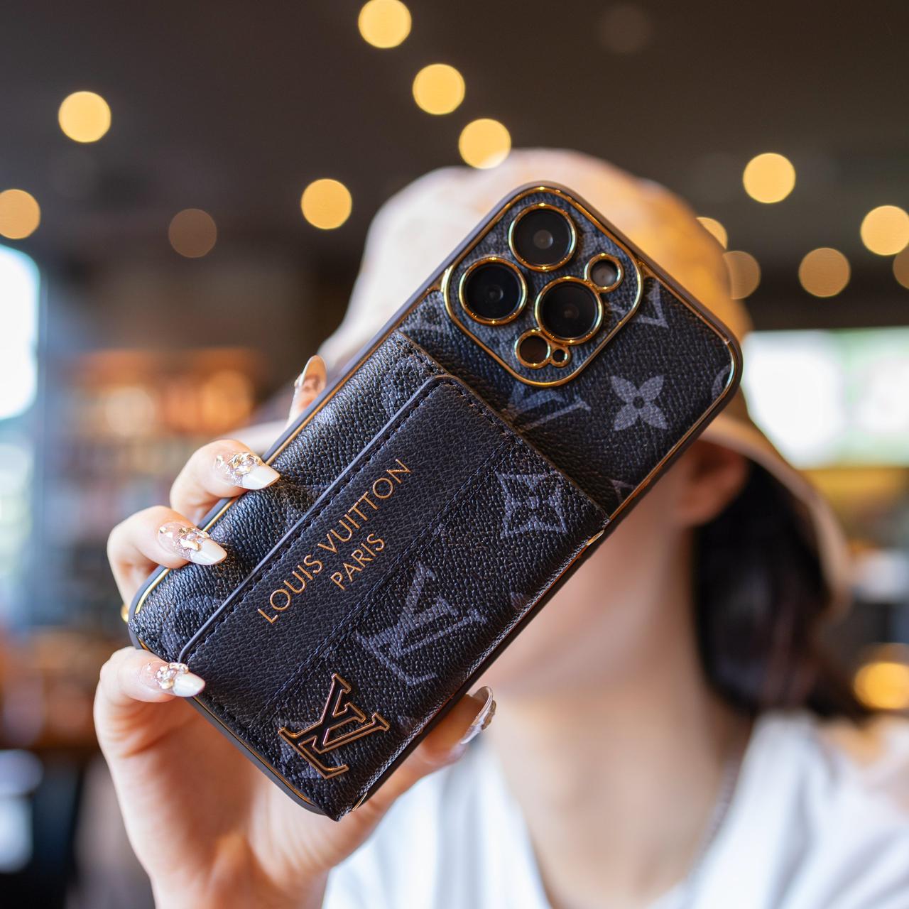 Premium Wallet Case with Strap