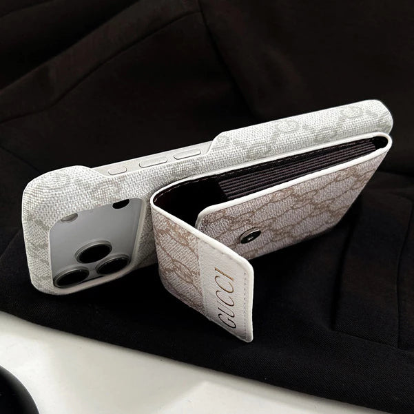 Luxury Wallet Phone Case with Card Holder