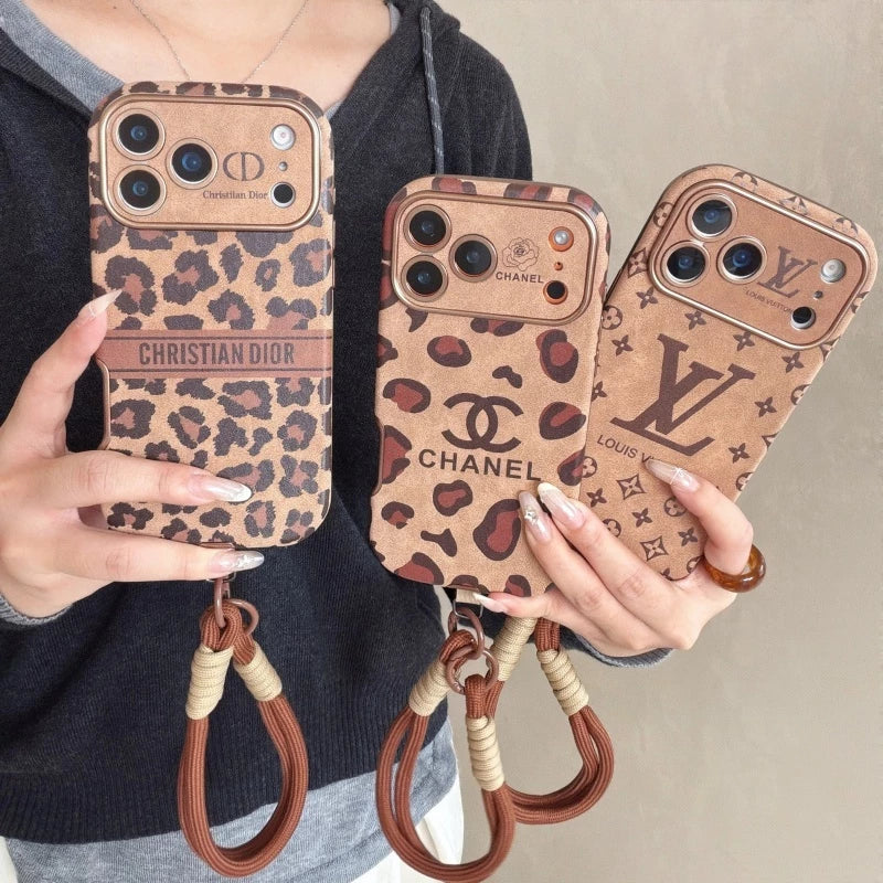 Designer Leopard Phone Case