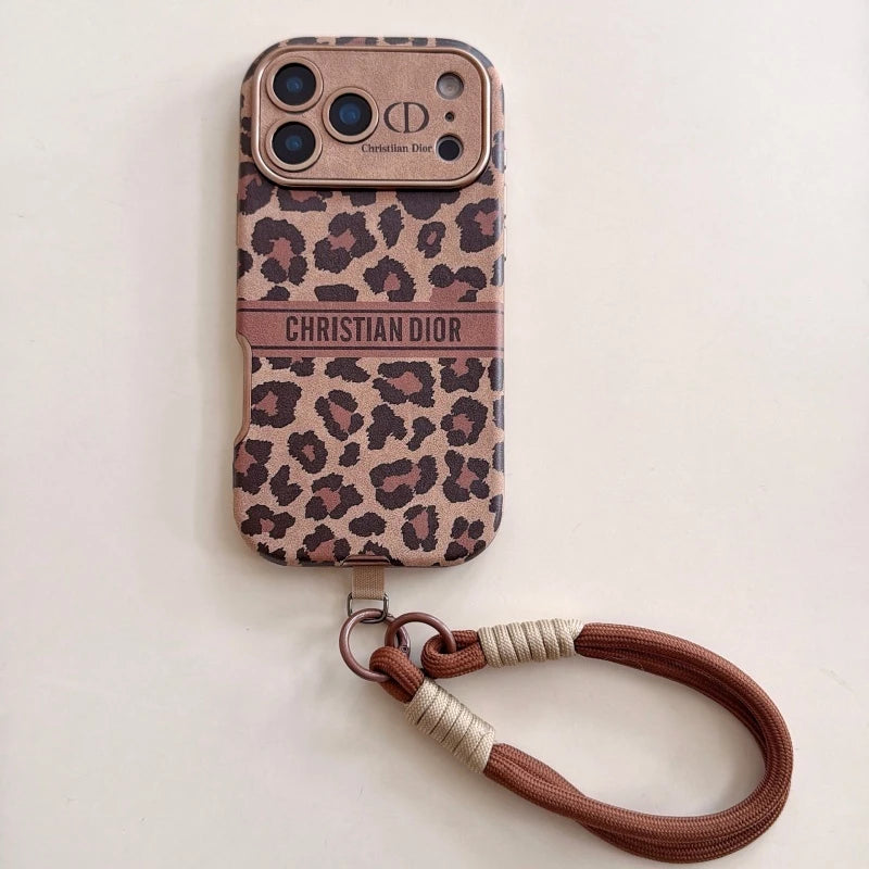 Designer Leopard Phone Case