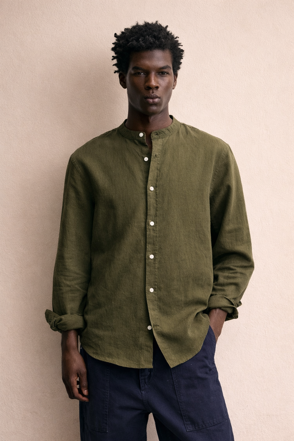 COTTON - LINEN SHIRT