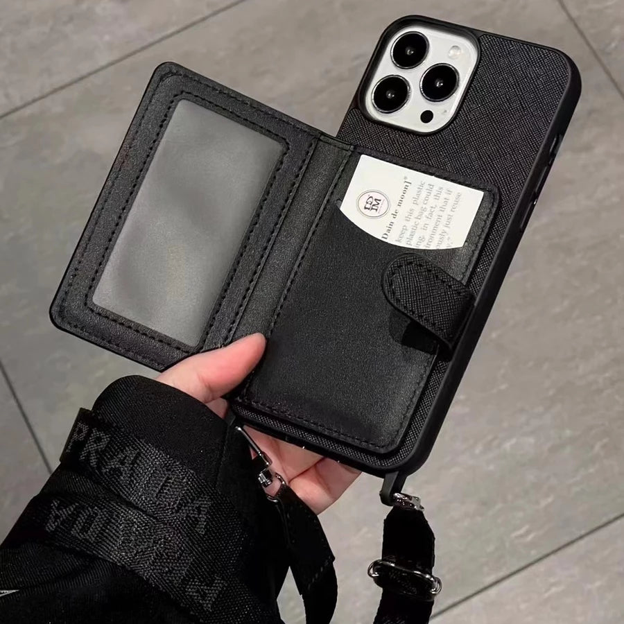 Crossbody Flap Phone Wallet