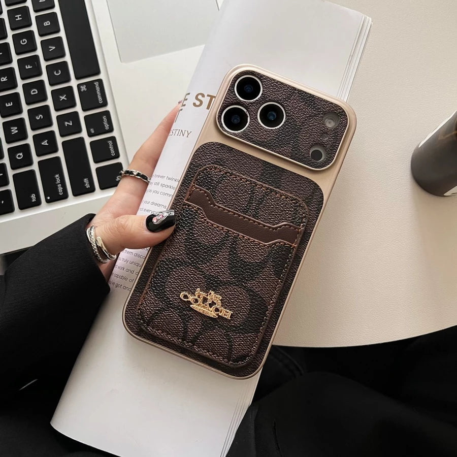 Luxury Leather Wallet Phone Case