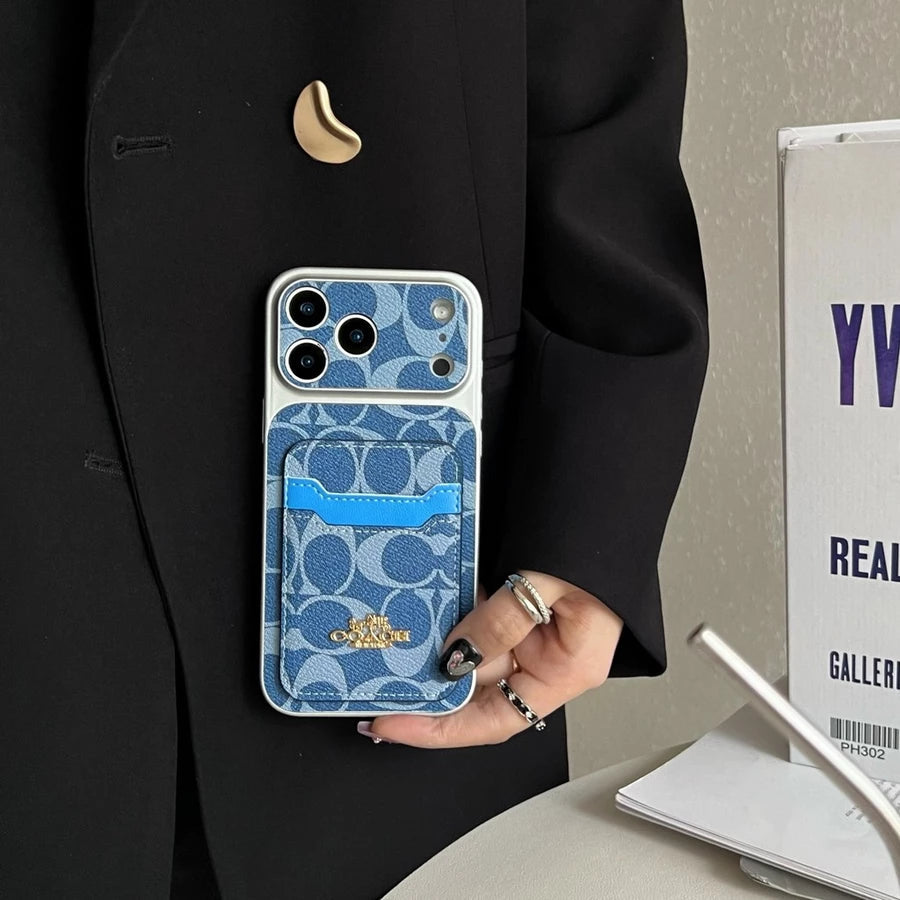 Luxury Leather Wallet Phone Case