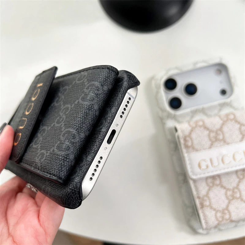 Luxury Wallet Phone Case with Card Holder