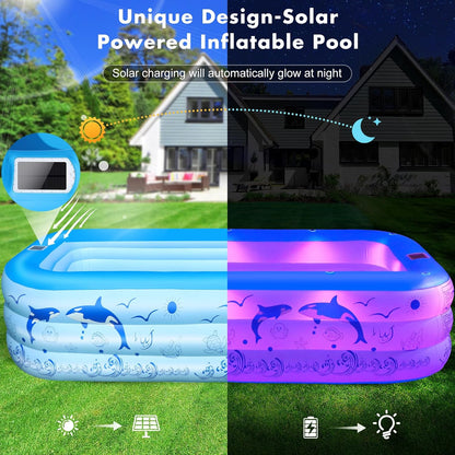 Inflatable Pools with Lights