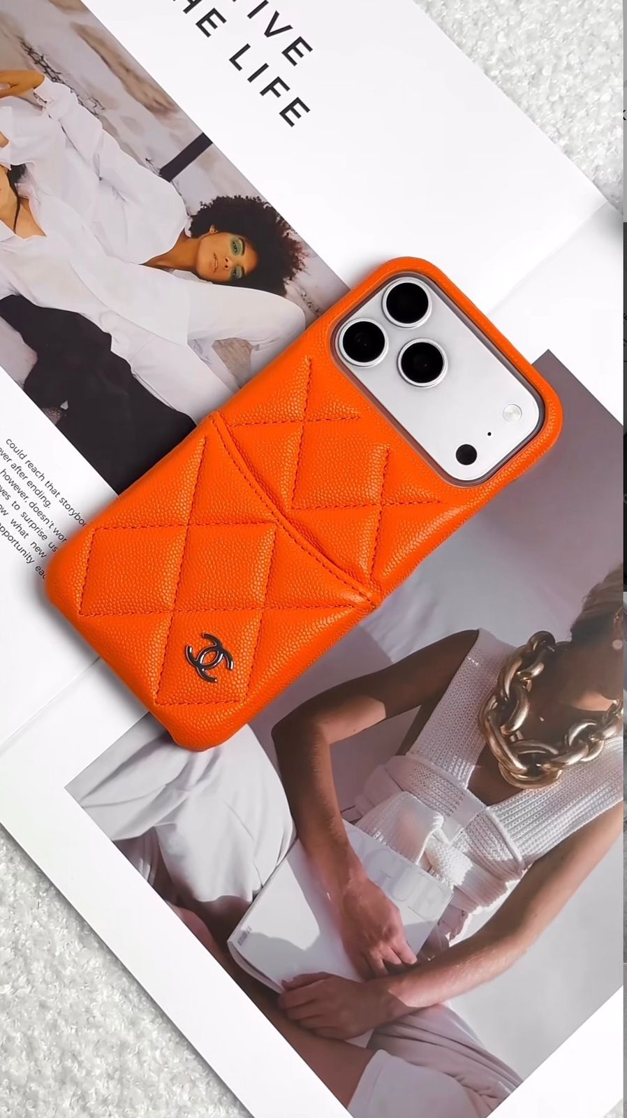 Quilted Leather Card Case