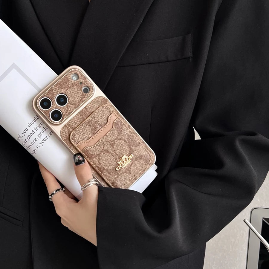 Luxury Leather Wallet Phone Case